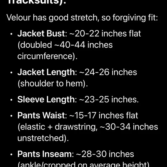 Juicy Couture Track Suit NWT - Picture 12 of 12